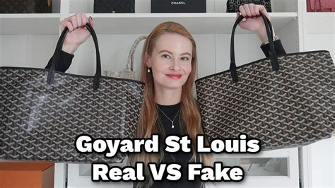 goyard fake vs authentic|inside goyard tote.